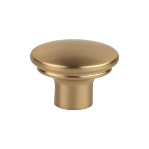 Top Knobs Julian 1 3/8" Length Oval Knob, Honey Bronze - TK3051HB