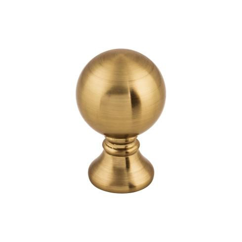 Top Knobs Kara 1" Diameter Round Knob, Honey Bronze - TK801HB