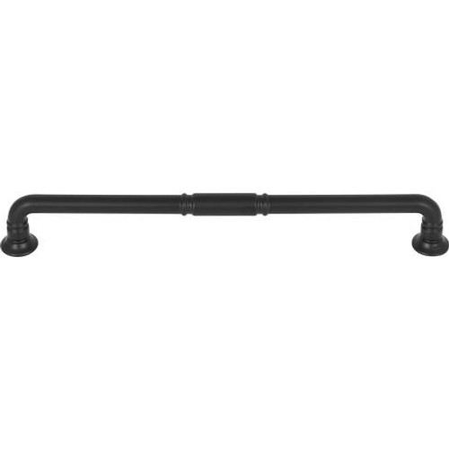 Top Knobs Kent Pull 8 13/16" (c-c) - Flat Black - TK1006BLK