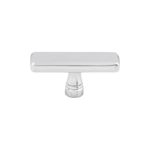 Top Knobs Kingsbridge 2 3/8" Length Rectangle Knob, Polished Chrome - TK852PC