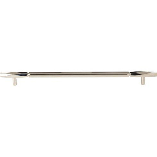 Top Knobs Kingsmill Pull 12" (c-c) - Polished Nickel - TK3086PN