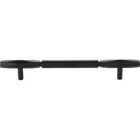 Top Knobs Kingsmill 6 5/16" Center to Center Bar Pull, Flat Black - TK3083BLK