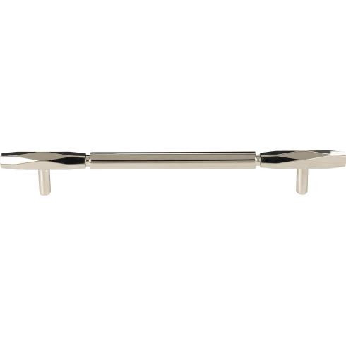 Top Knobs Kingsmill 7 9/16" Center to Center Bar Pull, Polished Nickel - TK3084PN