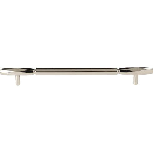 Top Knobs Kingsmill 8 13/16" Center to Center Bar Pull, Polished Nickel - TK3085PN