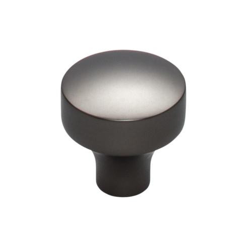 Top Knobs Kinney 1 1/8" Diameter Round Knob, Ash Gray - TK900AG