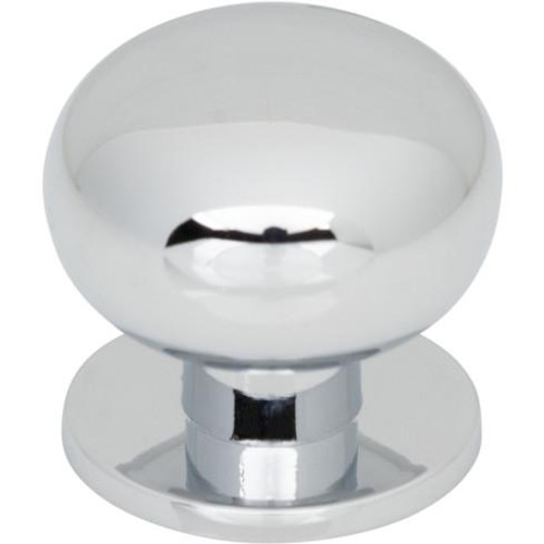 Top Knobs Lambert Knob 1 1/4" - Polished Chrome - TK3330PC
