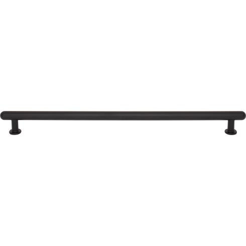 Top Knobs Lambert Pull 12" (c-c) - Flat Black - TK3336BLK