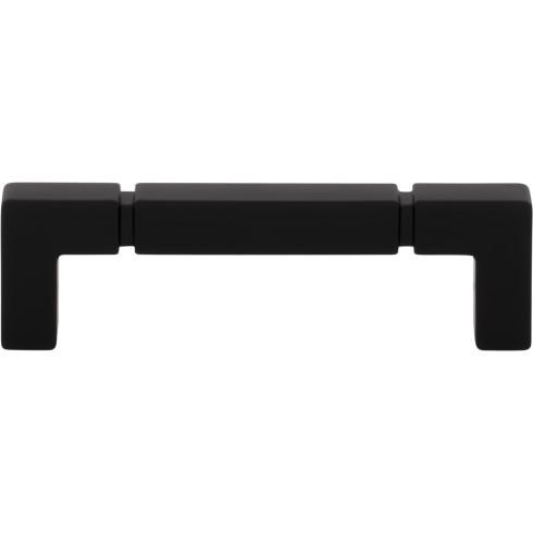 Top Knobs Langston Pull 3 3/4" (c-c) - Flat Black - TK3221BLK