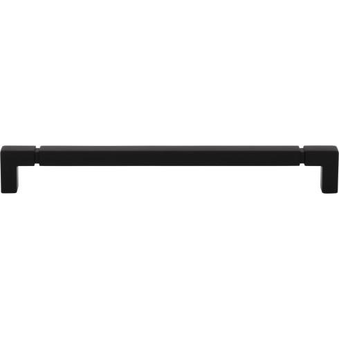 Top Knobs Langston 8 13/16" Center to Center Bar Pull, Flat Black - TK3225BLK