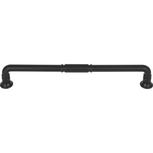 Top Knobs Kent Appliance Pull 12" (c-c) - Flat Black - TK1008BLK