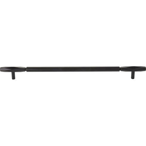 Top Knobs Kingsmill Appliance Pull 18" (c-c) - Flat Black - TK3088BLK