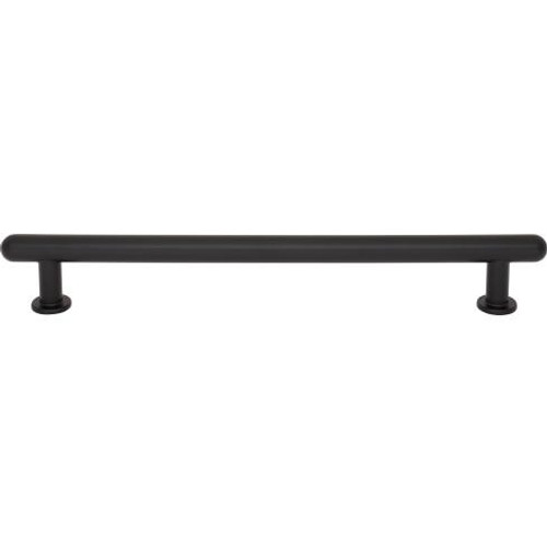 Top Knobs Lambert Appliance Pull 12" (c-c) - Flat Black - TK3337BLK