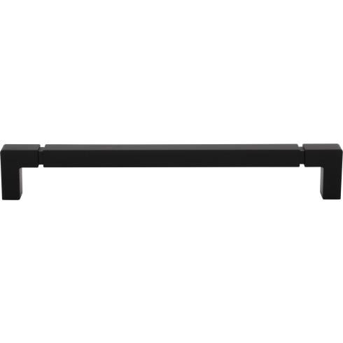 Top Knobs Langston 12" Center to Center Appliance Pull, Flat Black - TK3227BLK