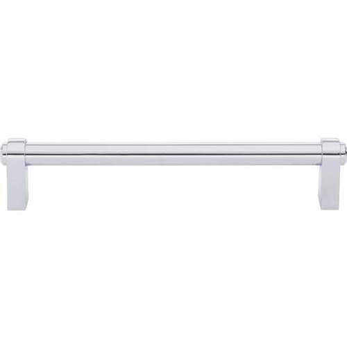 Top Knobs Lawrence Pull 6 5/16" (c-c) - Polished Chrome - TK3212PC