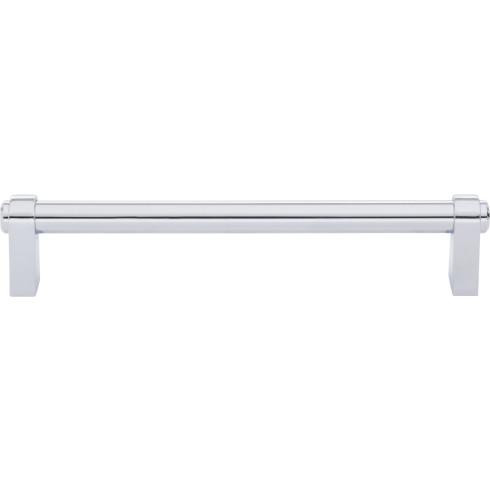 Top Knobs Lawrence 6 5/16" Center to Center Bar Pull, Polished Chrome - TK3212PC
