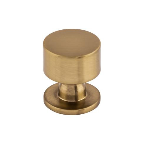 Top Knobs Lily 1-1/8" Diameter Round Knob, Honey Bronze - TK821HB