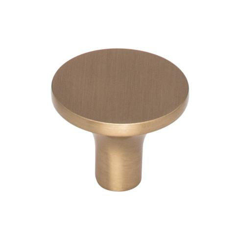 Top Knobs Marion 1 1/8" Diameter Round Knob, Honey Bronze - TK912HB