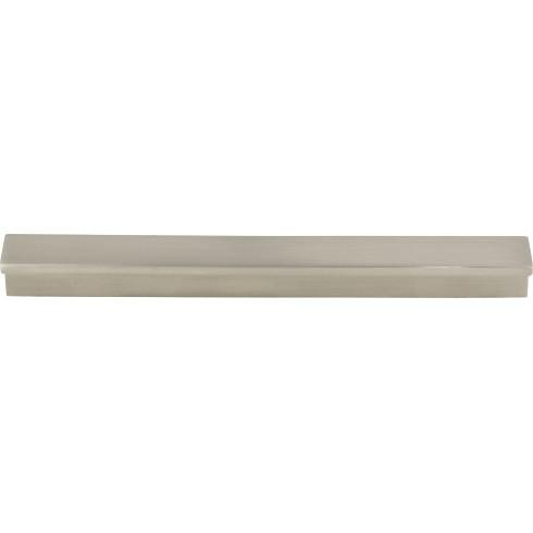 Top Knobs Minetta 6 5/16" Center to Center Finger Pull, Brushed Satin Nickel - TK1043BSN