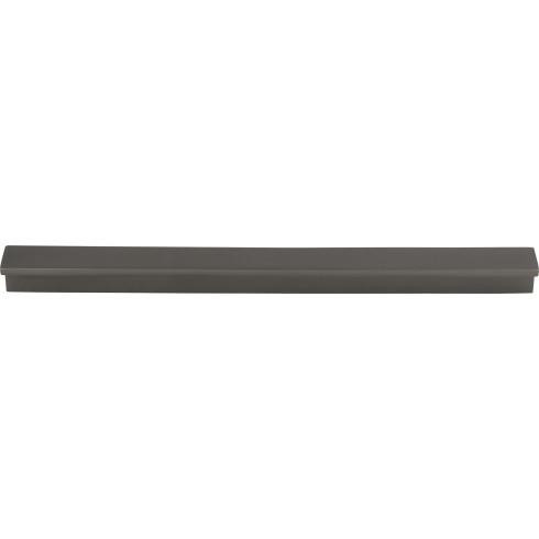 Top Knobs Minetta 8 13/16" Center to Center Finger Pull, Ash Gray - TK1045AG