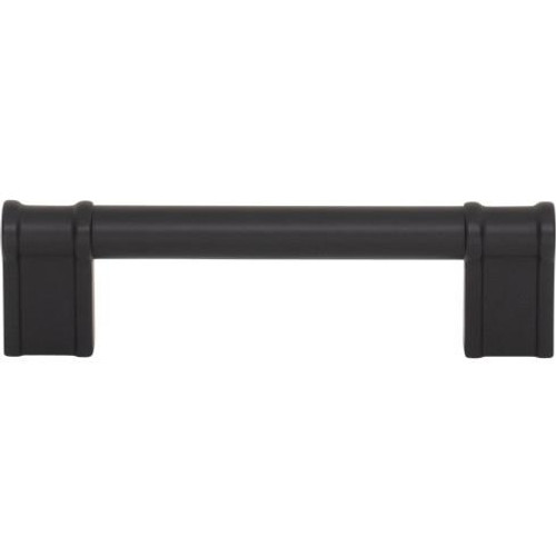 Top Knobs Newburn Pull 3 3/4" (c-c) - Flat Black - TK3382BLK
