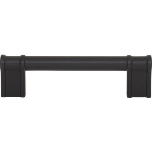 Top Knobs Newburn 3 3/4" Center to Center Bar Pull, Flat Black - TK3382BLK