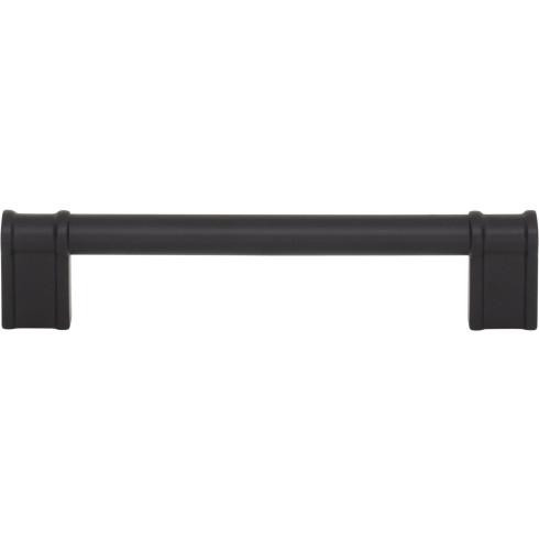 Top Knobs Newburn 5 1/16" Center to Center Bar Pull, Flat Black - TK3383BLK