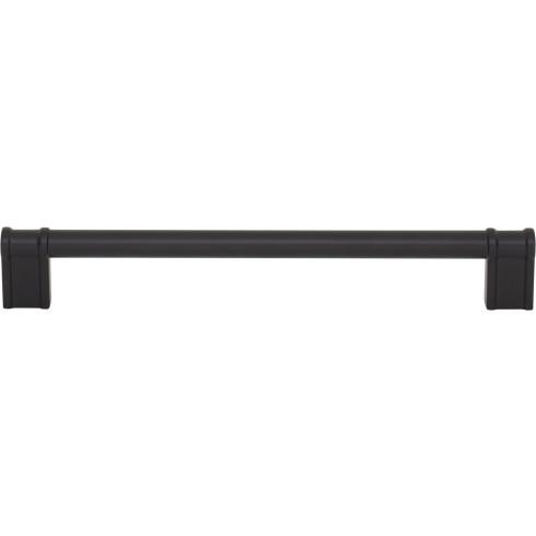 Top Knobs Newburn Pull 7 9/16" (c-c) - Flat Black - TK3385BLK