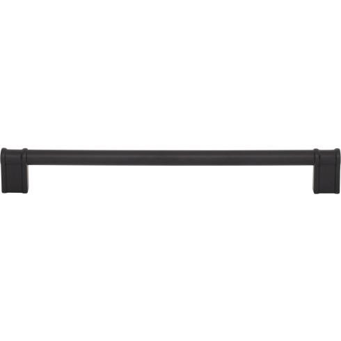 Top Knobs Newburn 8 13/16" Center to Center Bar Pull, Flat Black - TK3386BLK