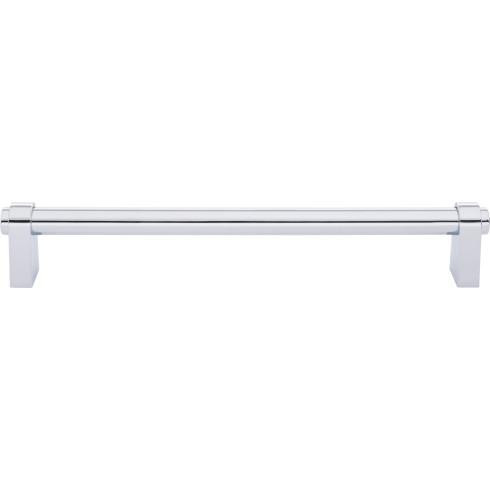 Top Knobs Lawrence 12" Center to Center Appliance Pull, Polished Chrome - TK3216PC
