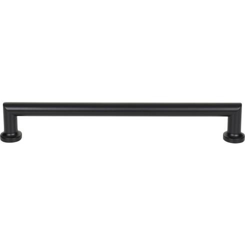 Top Knobs Morris 12" Center to Center Appliance Pull, Flat Black - TK3157BLK