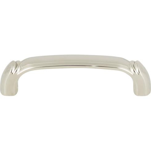 Top Knobs Pomander 3 3/4" Center to Center Bar Pull, Polished Nickel - TK1031PN