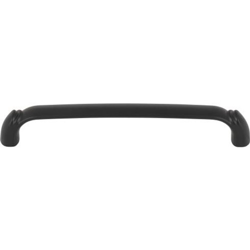 Top Knobs Pomander Pull 6 5/16" (c-c) - Flat Black - TK1033BLK