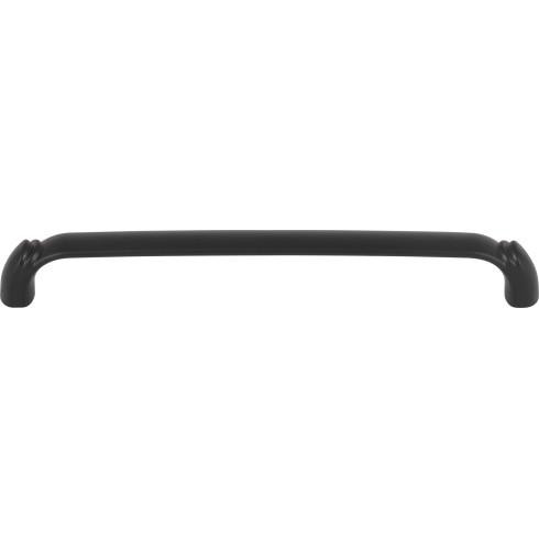 Top Knobs Pomander Pull 7 9/16" (c-c) - Flat Black - TK1034BLK