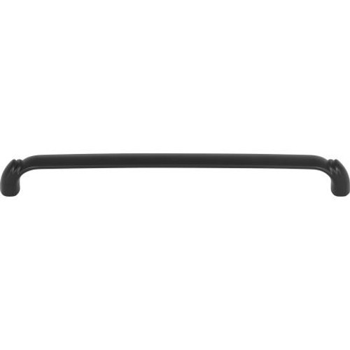 Top Knobs Pomander Pull 8 13/16" (c-c) - Flat Black - TK1035BLK