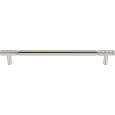Top Knobs Prestwick Pull 8 13/16" (c-c) - Polished Nickel - TK3244PN