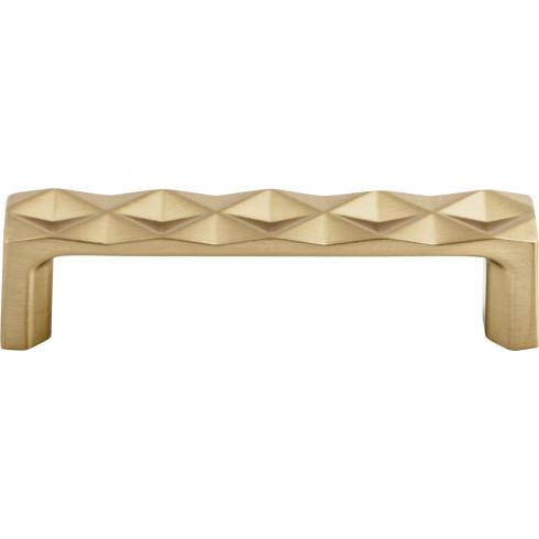 Top Knobs Quilted 3 3/4" Center to Center Bar Pull, Honey Bronze - TK561HB