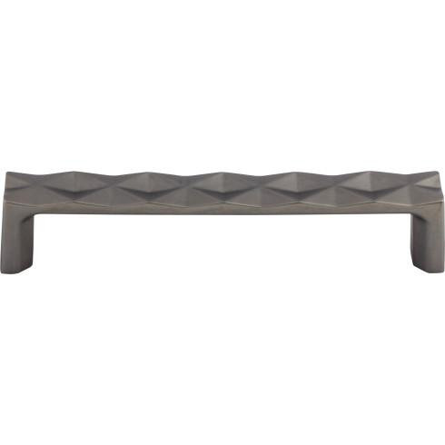 Top Knobs Quilted 5 1/16" Center to Center Bar Pull, Ash Gray - TK562AG