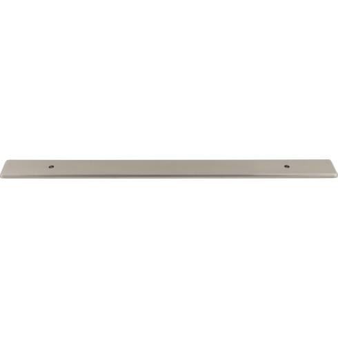 Top Knobs Radcliffe Appliance Backplate 12" Center to Center, Brushed Satin Nickel - TK3287BSN
