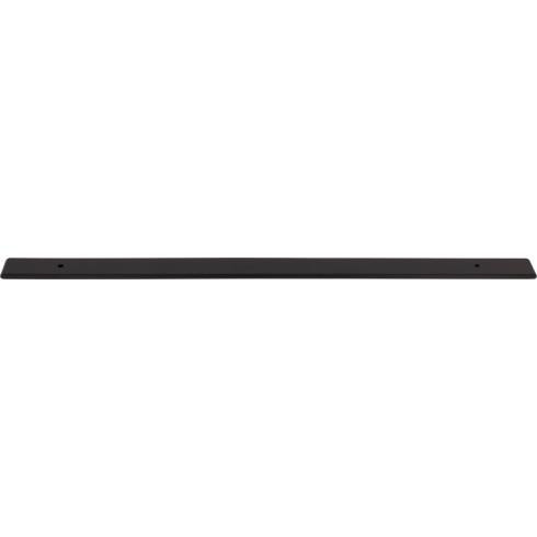 Top Knobs Radcliffe Appliance Backplate 18" (c-c) - Flat Black - TK3288BLK