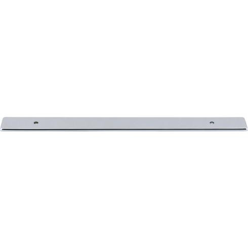 Top Knobs Radcliffe Backplate 7 9/16" Center to Center, Polished Chrome - TK3284PC