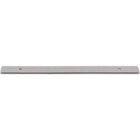 Top Knobs Radcliffe Backplate 7 9/16" Center to Center, Polished Nickel - TK3284PN