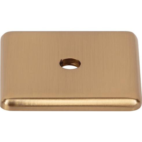 Top Knobs Radcliffe Knob Backplate 1 1/4", Honey Bronze - TK3280HB