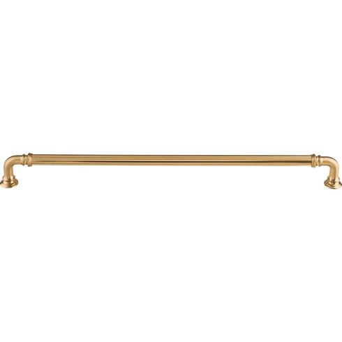 Top Knobs Reeded Pull 12" (c-c) - Honey Bronze - TK326HB