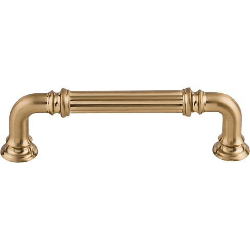 Top Knobs Reeded 3 3/4" Center to Center Bar Pull, Honey Bronze - TK322HB
