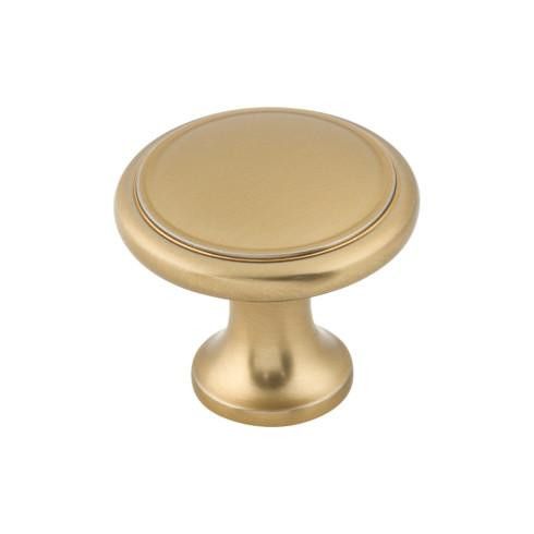 Top Knobs Ringed Knob 1 1/8" - Honey Bronze - M2197