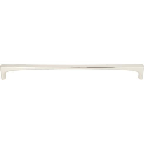 Top Knobs Riverside Pull 12" (c-c) - Polished Nickel - TK1017PN