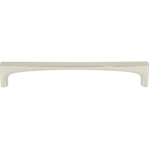Top Knobs Riverside 6 5/16" Center to Center Bar Pull, Polished Nickel - TK1014PN
