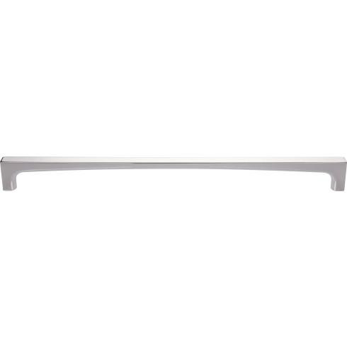 Top Knobs Riverside 18" Center to Center Appliance Pull, Polished Chrome - TK1019PC