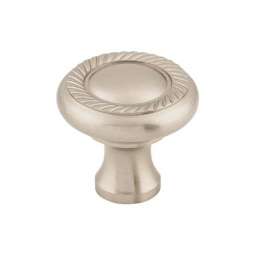Top Knobs Swirl Cut Knob 1 1/4" - Brushed Satin Nickel - M326
