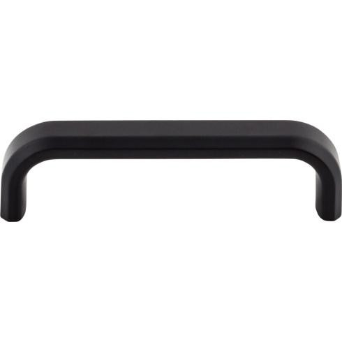 Top Knobs Telfair Pull 3 3/4" (c-c) - Flat Black - TK3011BLK